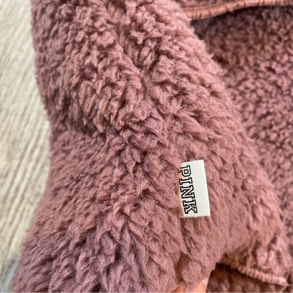 Pink Sherpa Cardigan - Picture 7 of 9
